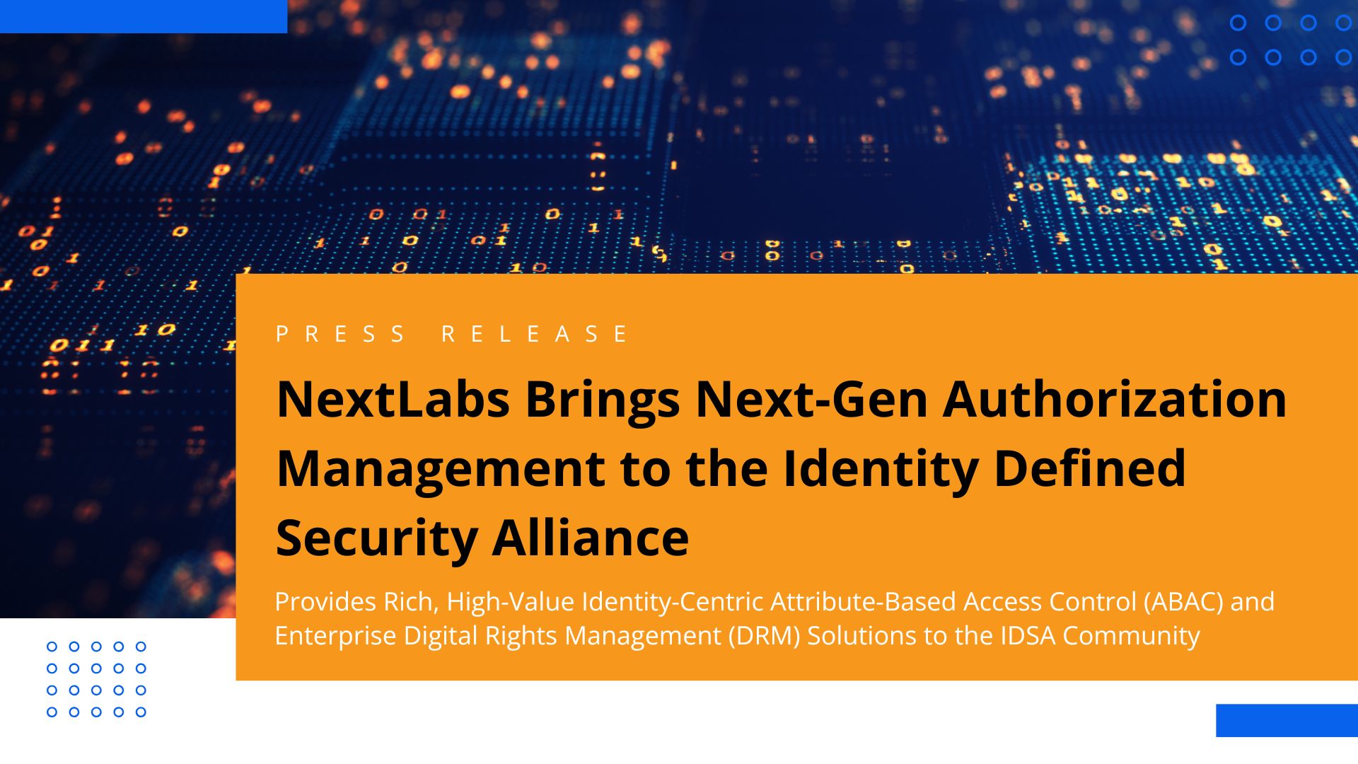 image - NXL brings next-gen authorization management to the identity defined security alliance