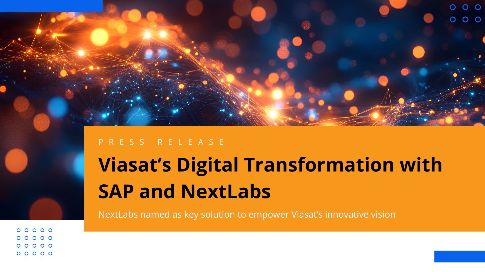 image - Viasat's digital transformation with SAP and NXL
