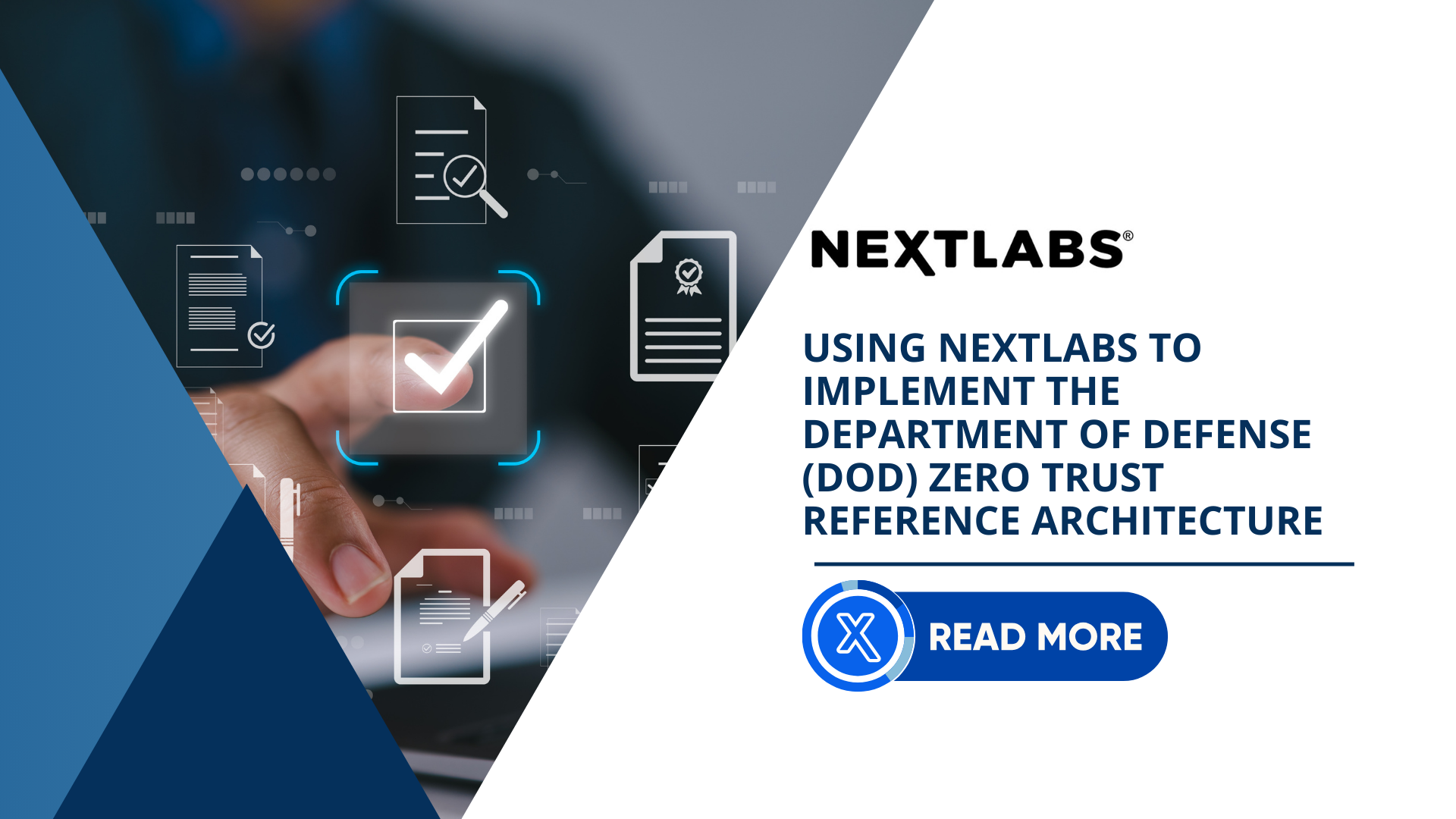 thumbnail - using NextLabs to implement DoD ZTA